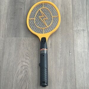 Yellow Electric Bug Zapper Racket